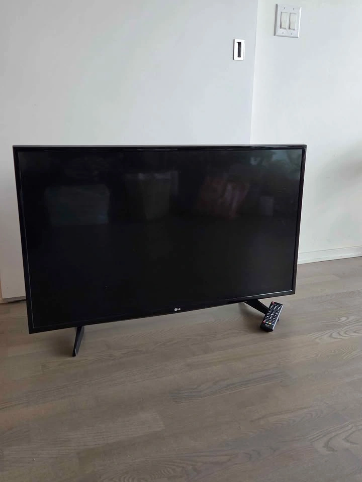 LG 43-Inch LED TV with Remote