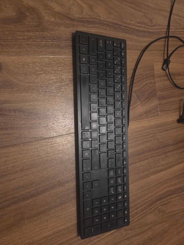 HP wired keyboard