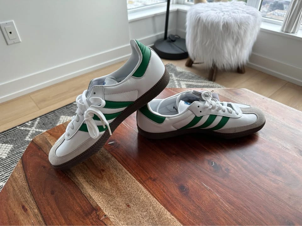 New Adidas Samba OG “White and Green” - photo 2