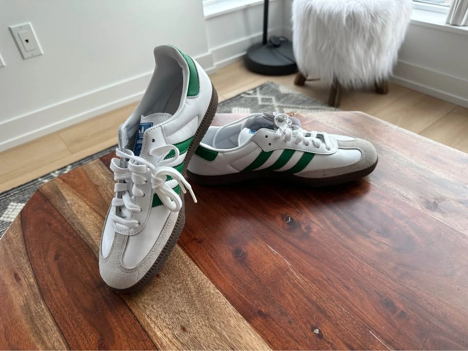New Adidas Samba OG “White and Green” - photo 3