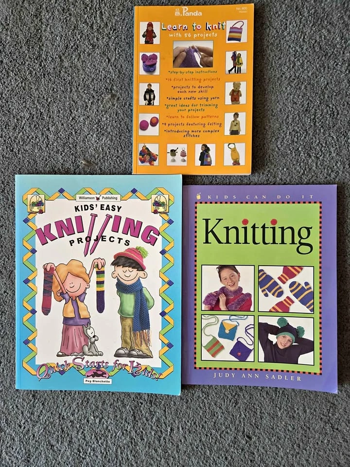 Kids Learn to Knit Books