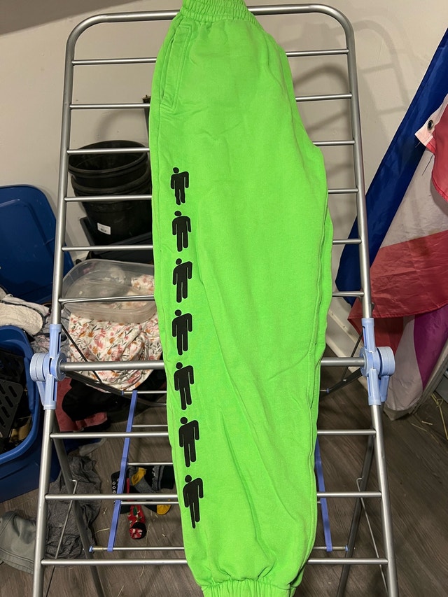 Real Billie Eilish Repeat Blohsh Sweatpants - photo 4