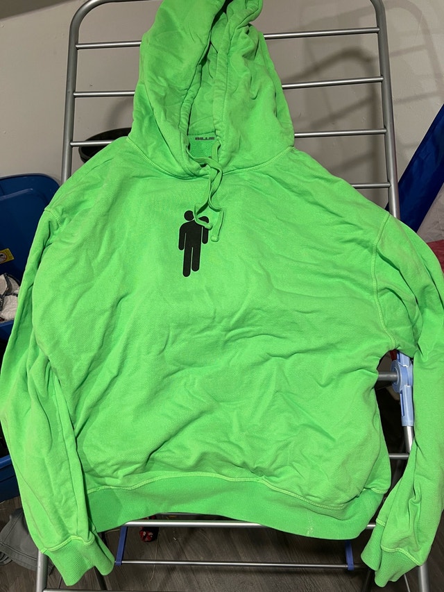 Real Billie Eilish Hoodie size large