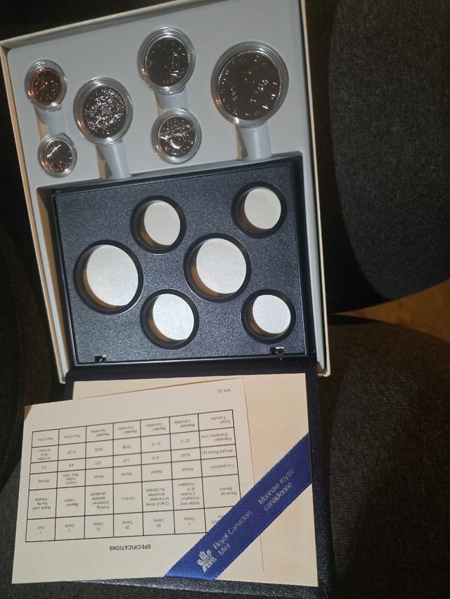 Royal Canadian Mint 1986 Proof Set