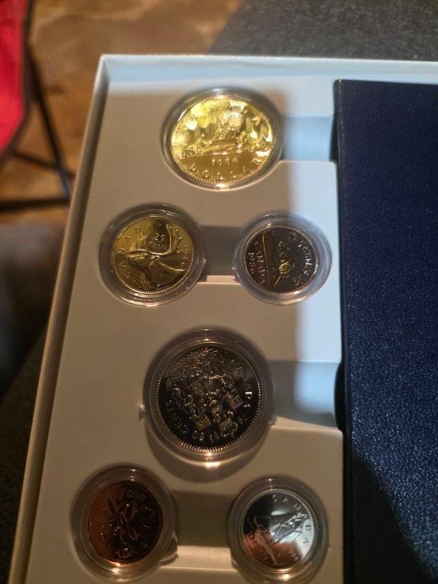 Royal Canadian Mint 1986 Proof Set - photo 4