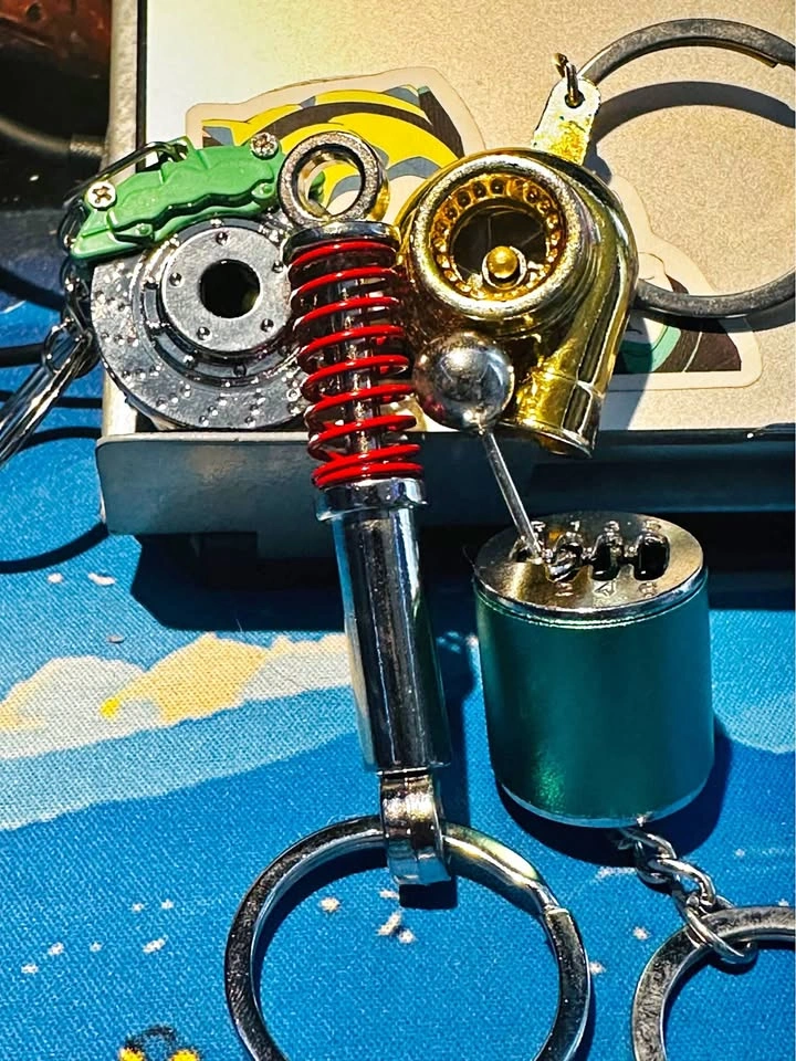Automotive Car Part Keyrings. $15 each