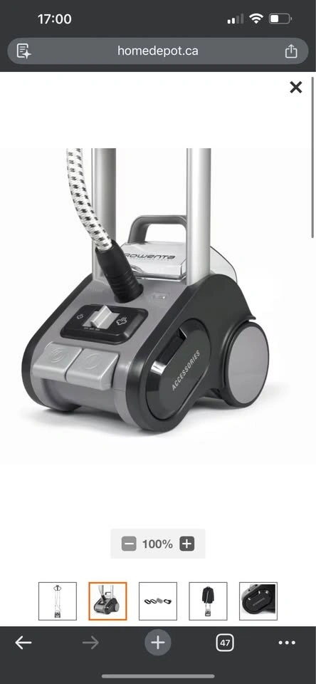 Rowenta Precision Valet Garment Steamer Brush - photo 2