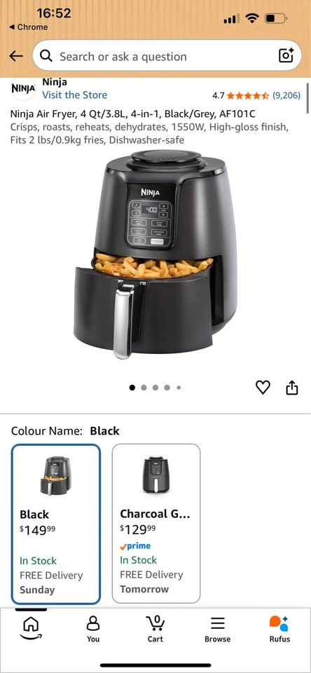 Ninja air fryer - photo 4