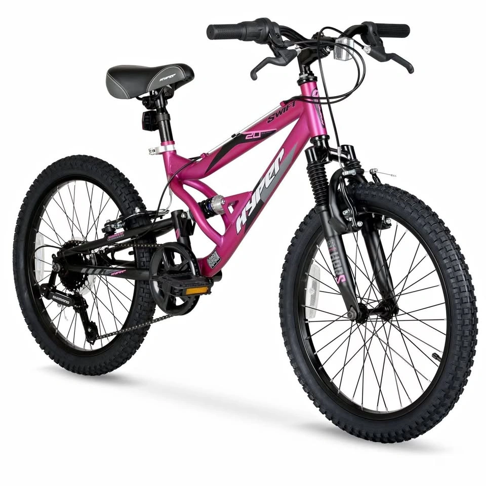 Hyper 20" Swift Girls Mountain Bike - Magenta
