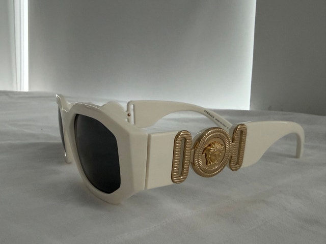 Authentic Versace Biggie White Sunglasses - photo 4