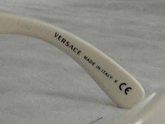 Authentic Versace Biggie White Sunglasses - photo 5