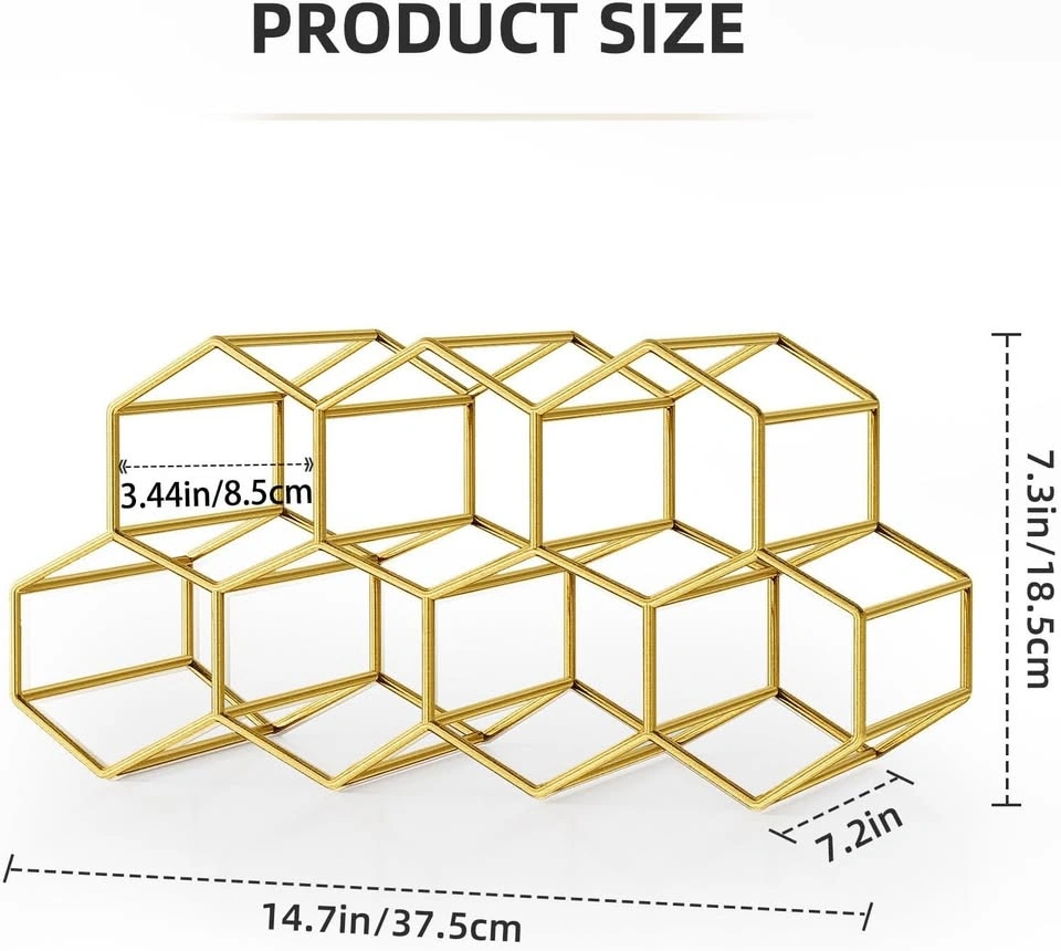 Wine Rack (Gold) - photo 2