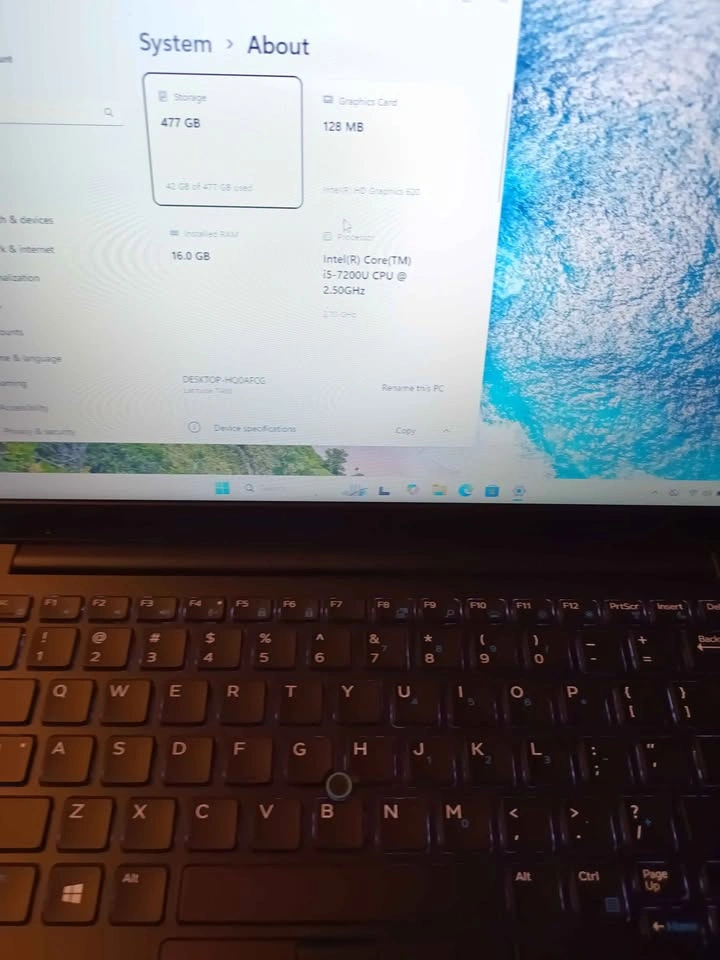 Dell Latitude 7480 i5-7200U 16GB RAM 512GB SSD Win 11 Pro - photo 2
