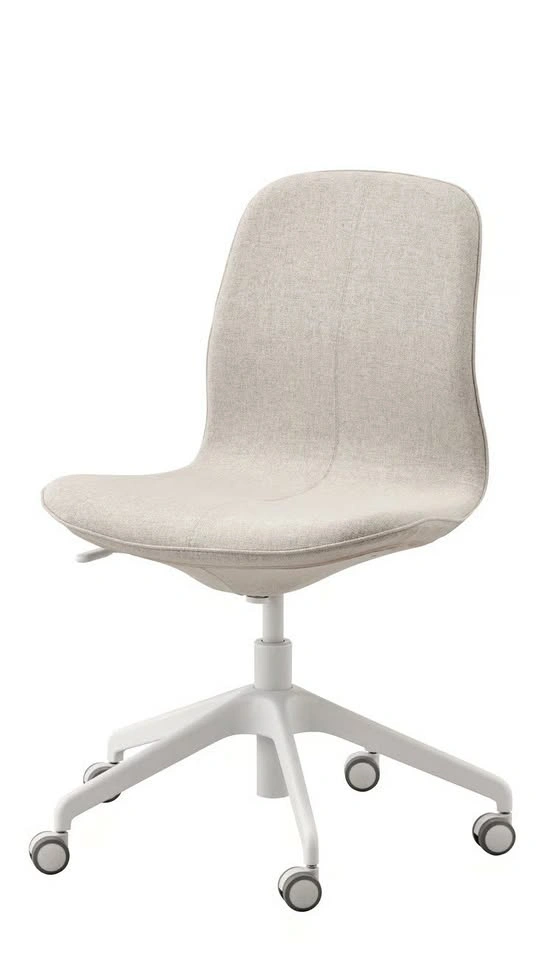 IKEA LANGFJALL Office / Desk Chair Beige/White