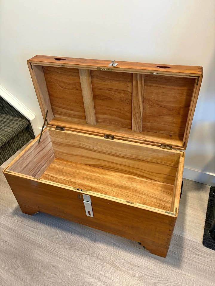 Vintage Wooden Trunk-$130 OBO