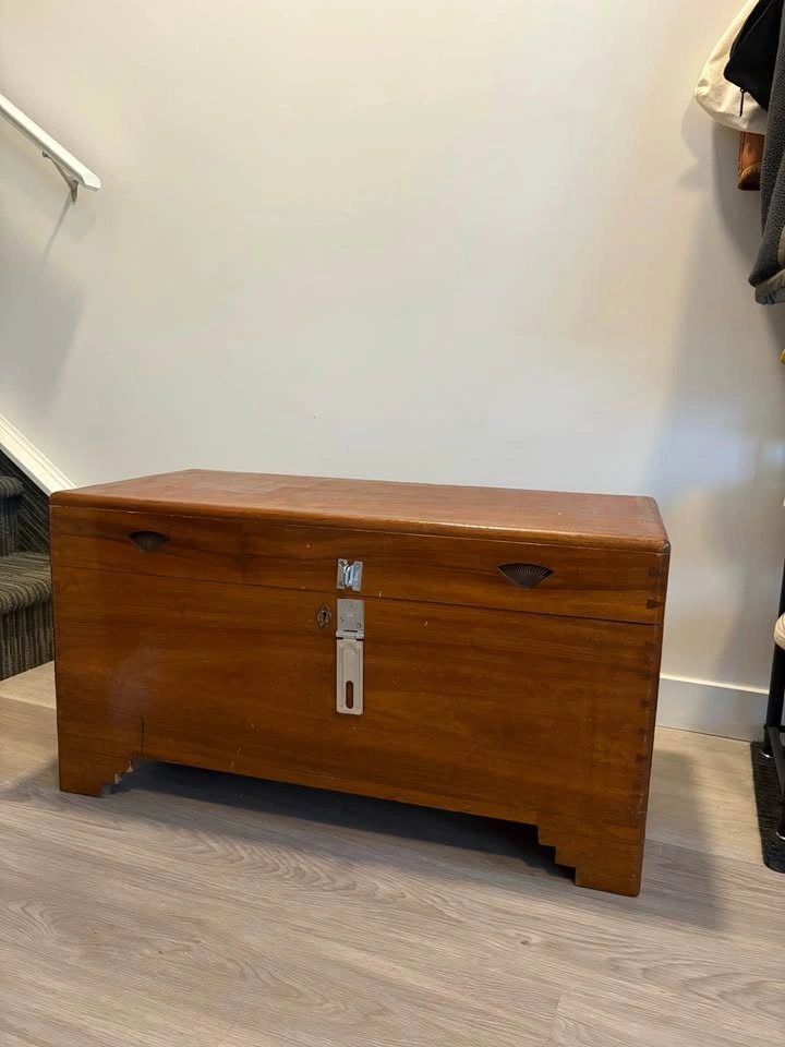 Vintage Wooden Trunk-$130 OBO - photo 2