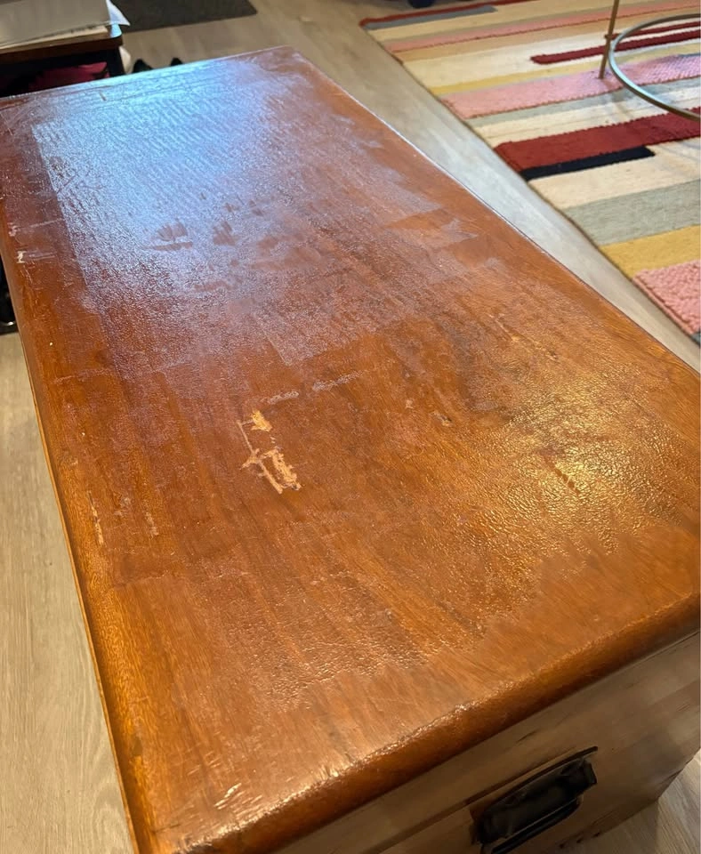 Vintage Wooden Trunk-$130 OBO - photo 3