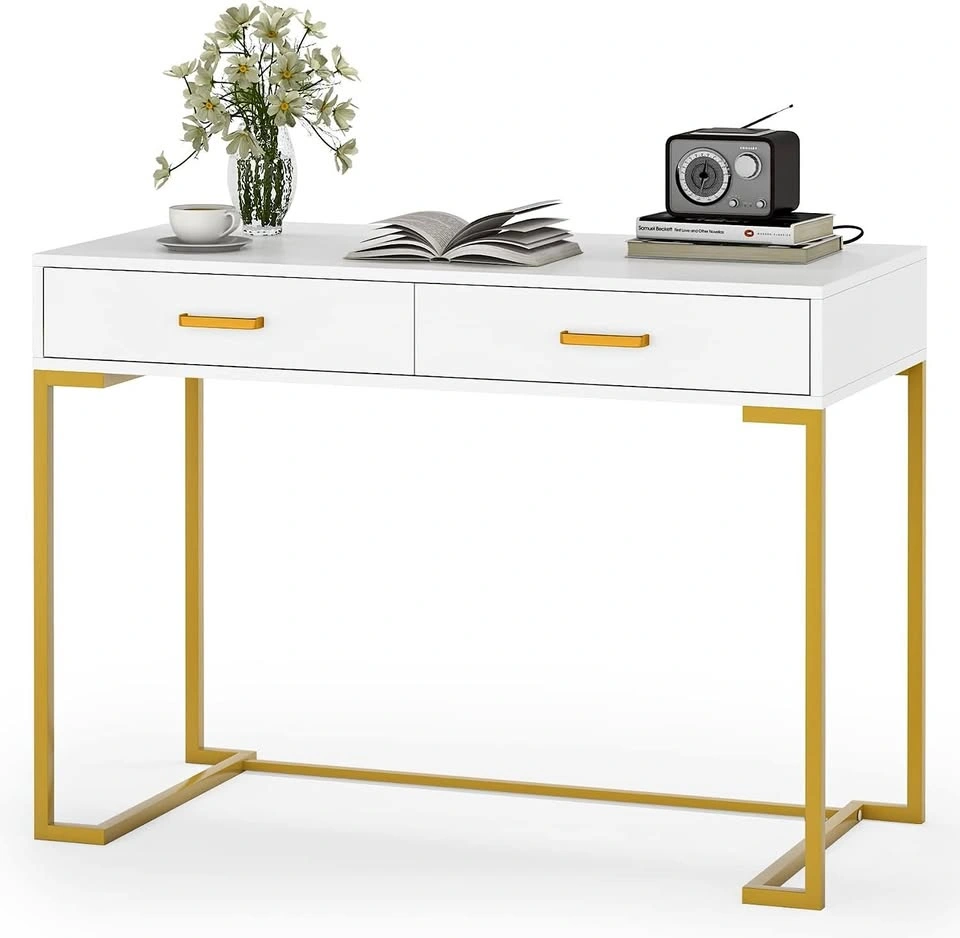 Midcentury Desk with 2 Drawers