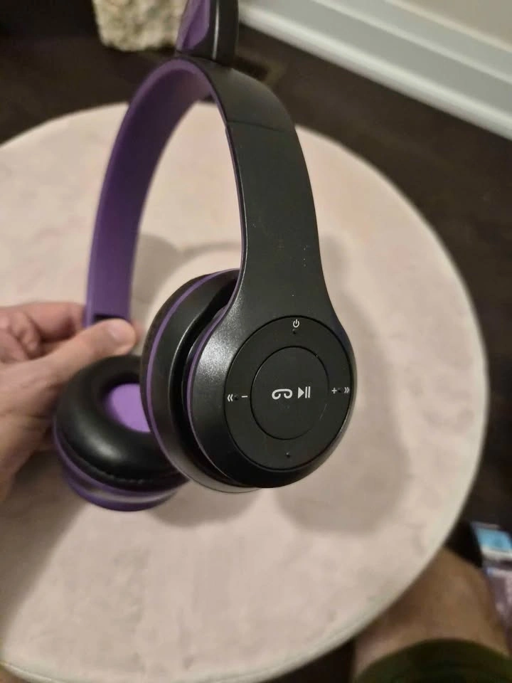 Cat Ear Wireless Folding Headphones BRAND NEW - photo 3
