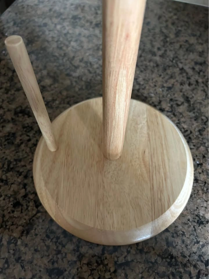 Brand New Wood Paper Towel Holder Made in Thailand P/U Markham - photo 4