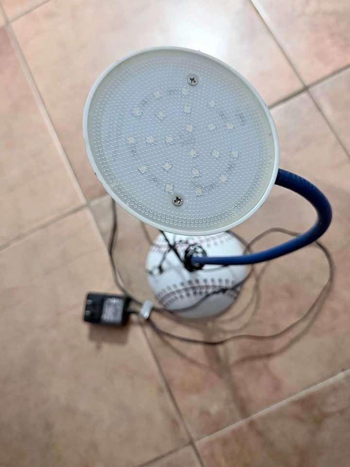 Baseball Themed LED Desk Lamp