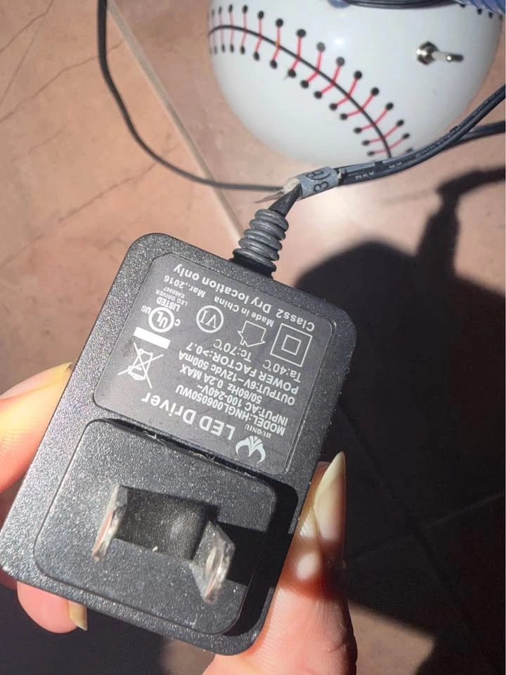 Baseball Themed LED Desk Lamp - photo 3