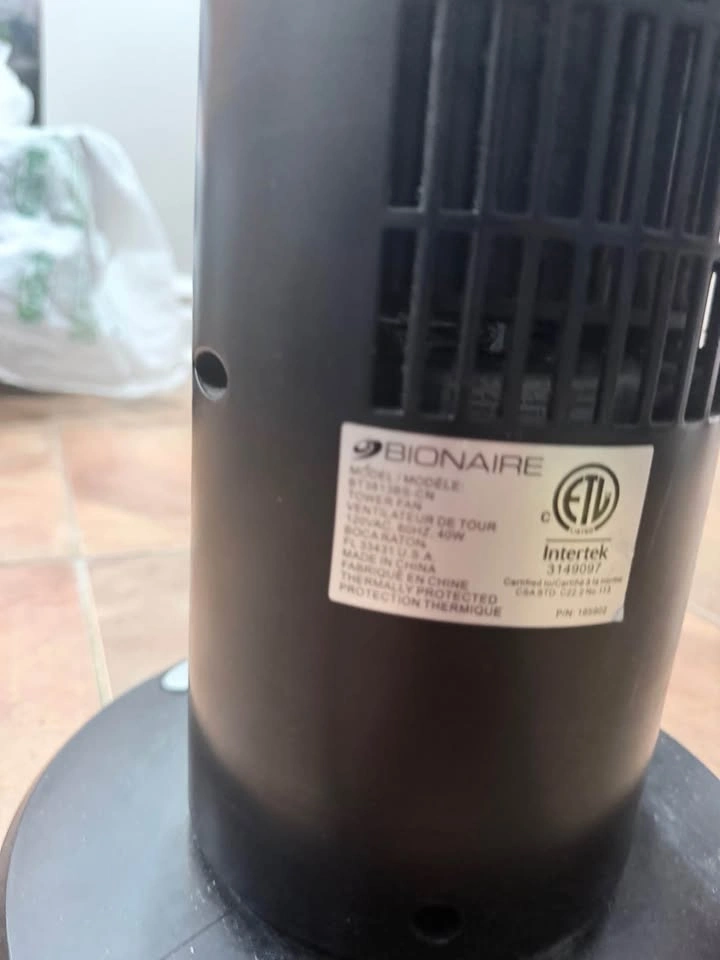 Bionaire Tower Fan - photo 4