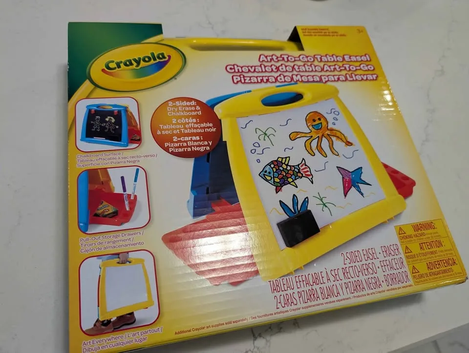 Art to Go Table Easel - Crayola image indicator(2)