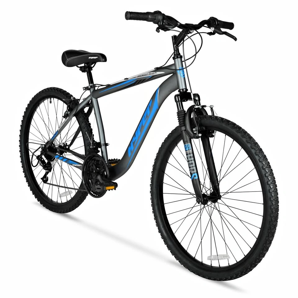 Hyper 26" Men’s Boundary Mountain Bike - Gray