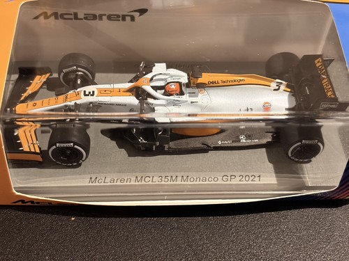 Spark F1 1/43 2021 McLaren Daniel Ricciardo #3 Monaco GP