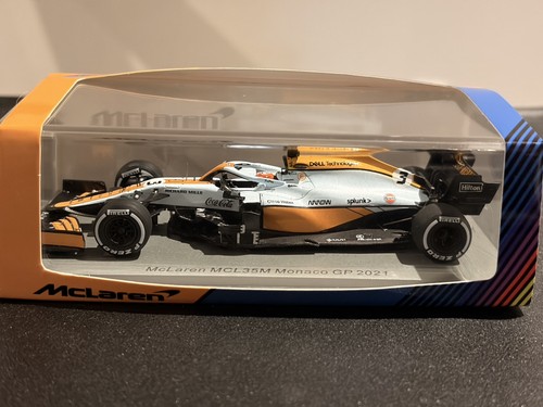 Spark F1 1/43 2021 McLaren Daniel Ricciardo #3 Monaco GP - photo 3
