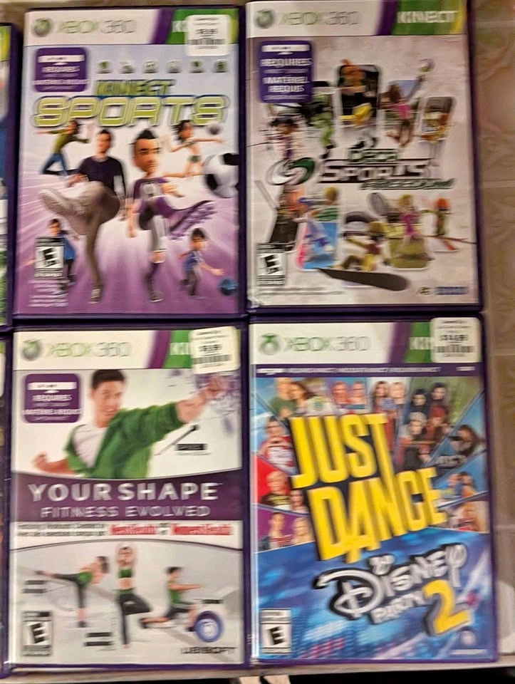 Xbox 360 Kinect Game Bundle