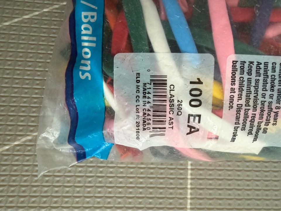 Qualatex 260Q Classic Assorted Balloons 98pcs - photo 2