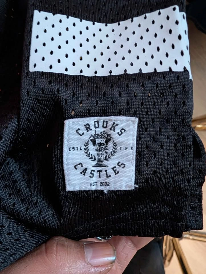 Crooks & Castles Mesh Basketball Jersey - Men's XL - photo 3