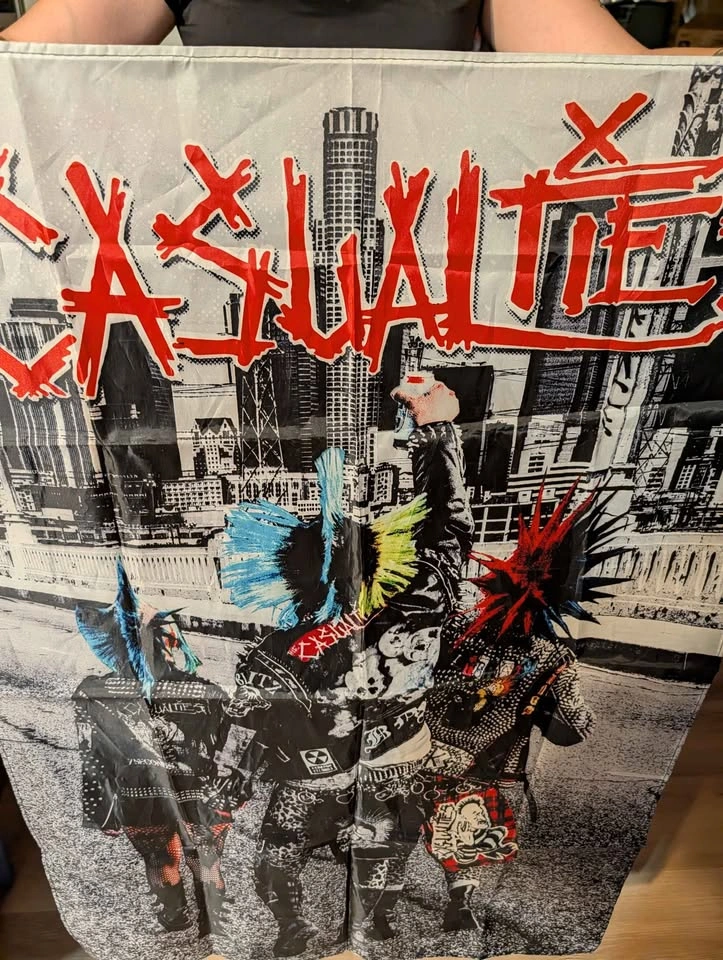The Casualties chaos sound flag - photo 2