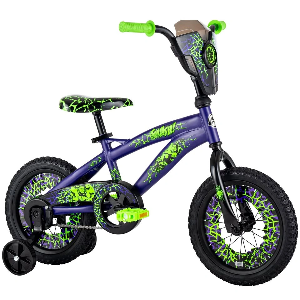 Huffy 14" Marvel Hulk Boys Bike with Training Wheels