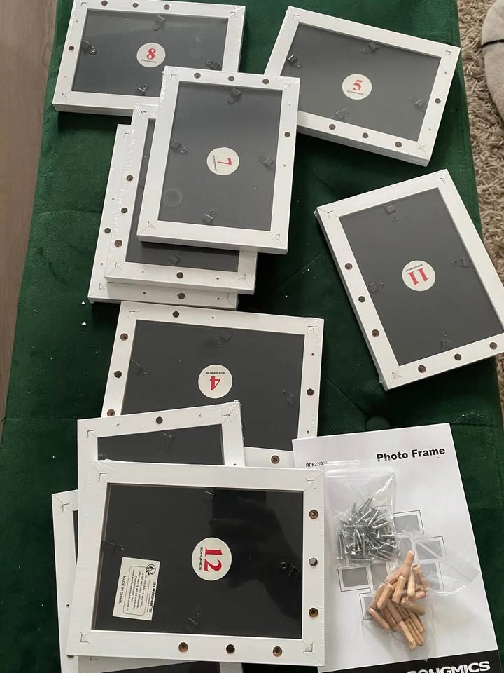 Collage Picture Frames – white (12 Pack) 4x6 Brand New - photo 2