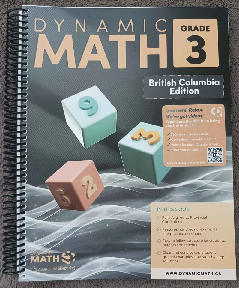 Dynamic Math British Columbia Edition Workbooks Grades 3-12 - photo 2