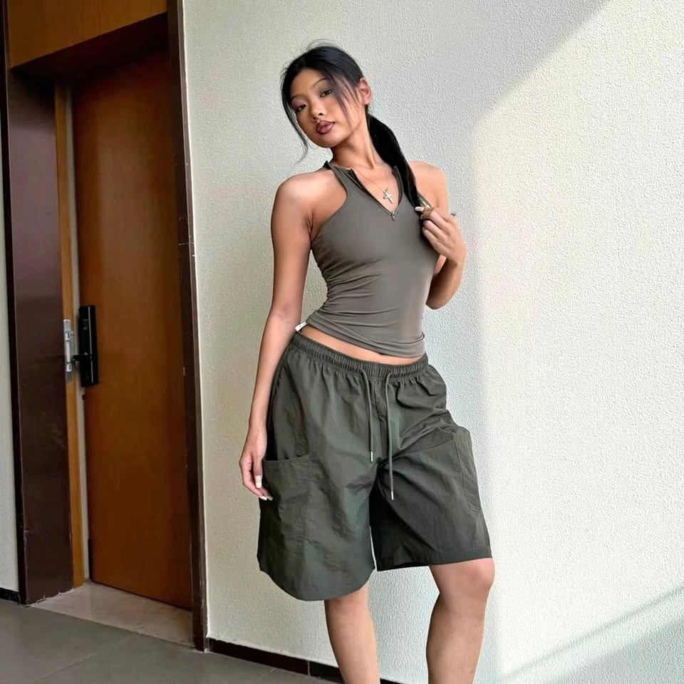 Women's Cargo Bermuda Shorts
