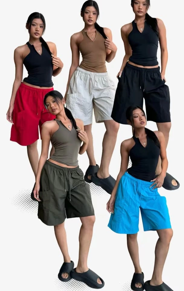 Women's Cargo Bermuda Shorts - photo 2