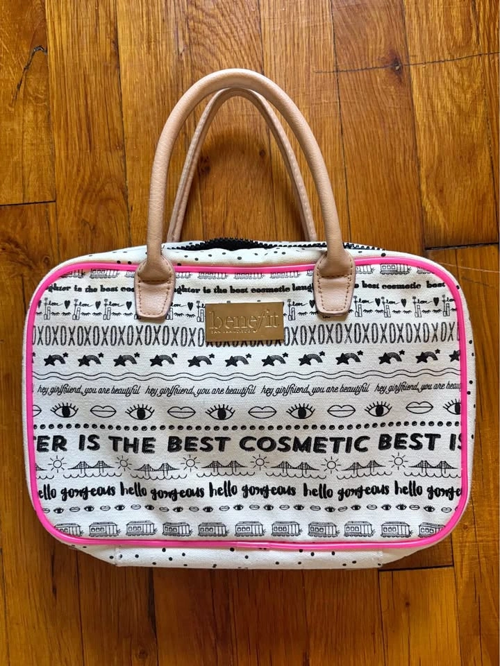 Benefit cosmetics travel makeup bag