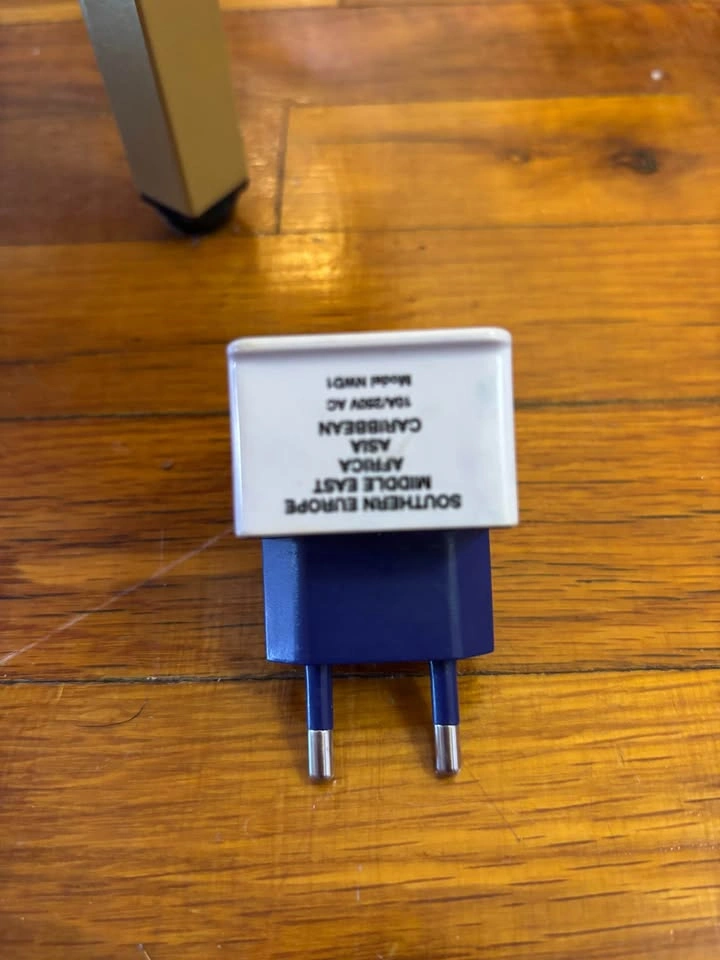 European C travel Plug Adapter - photo 2