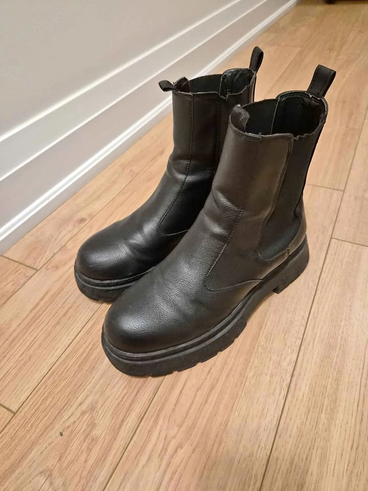 Naked Wolfe Black Chelsea Boots