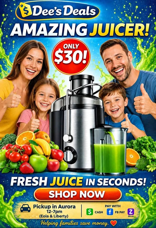 Automatic Juicer BRAND NEW IN BOX ONLY $30