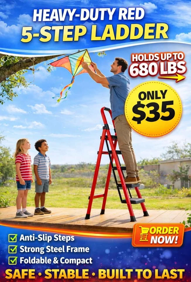 5 Step Ladder Brand New in Box Only $35 - photo 2