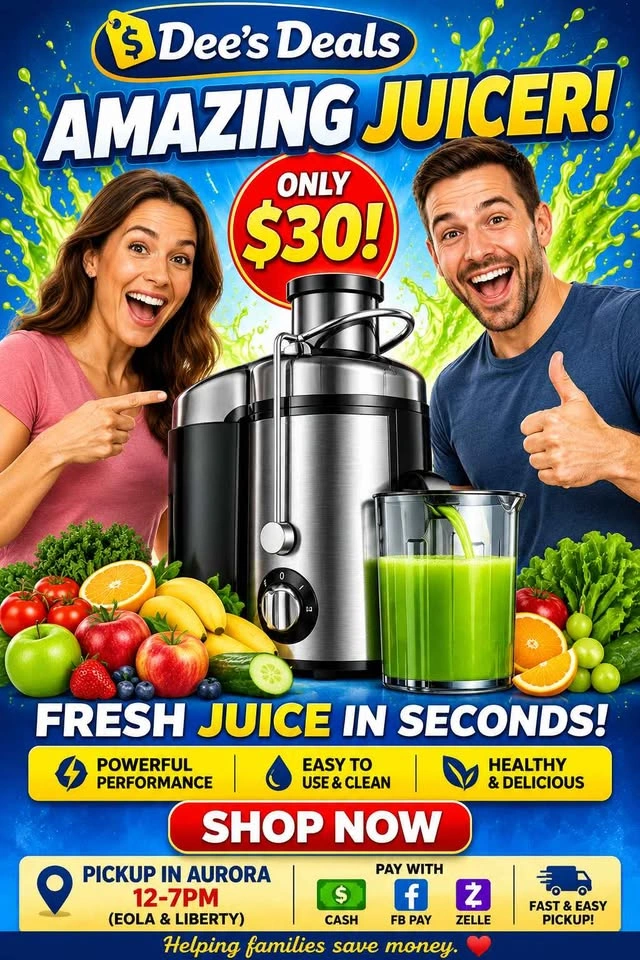 Automatic Juicer BRAND NEW IN BOX ONLY $30 - photo 2