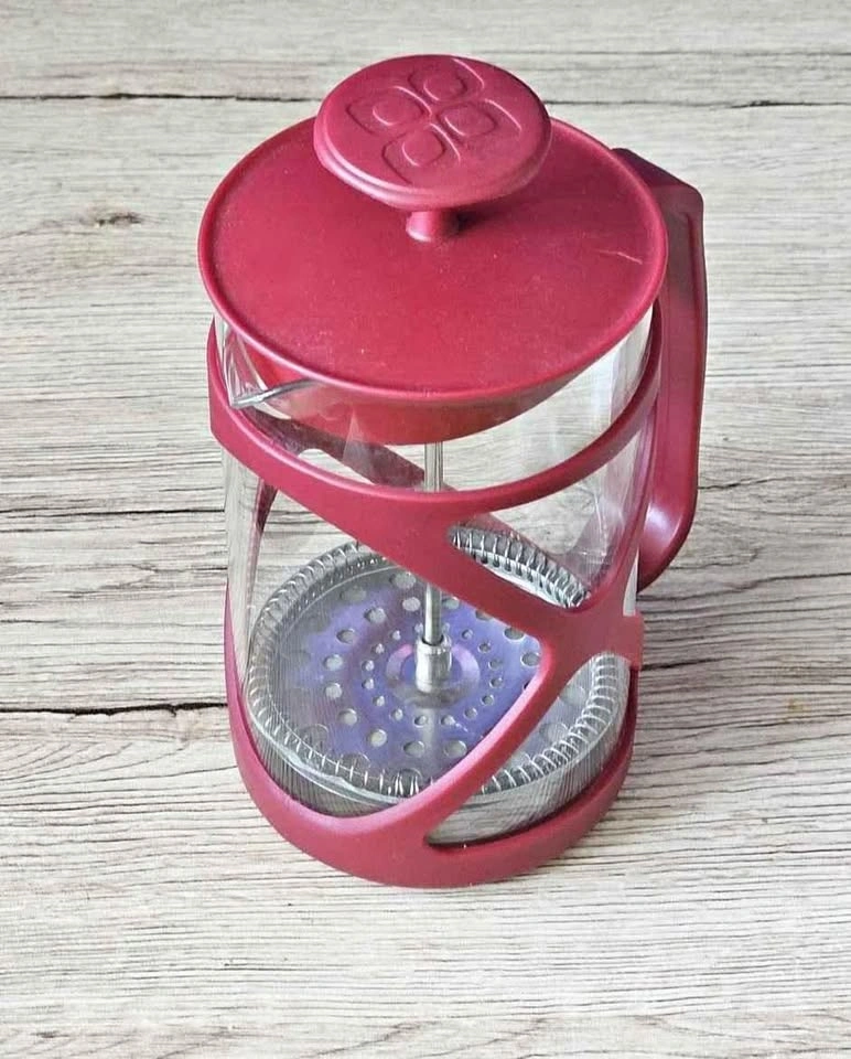 French Press Coffee Maker - Red - photo 2