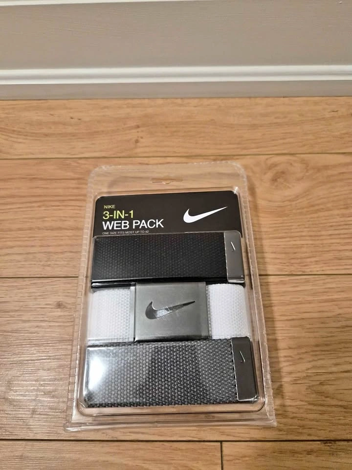 Nike 3 Web Pack Belts BRAND NEW