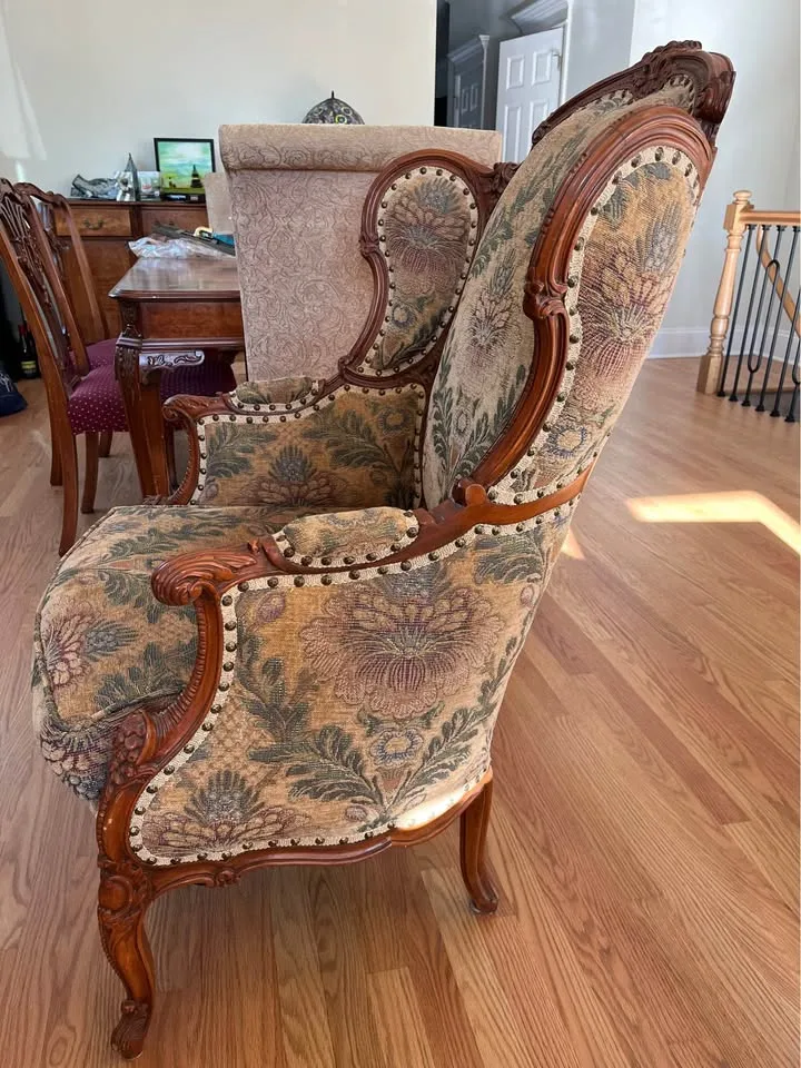 French Provincial Arm Chair, tall image indicator(3)