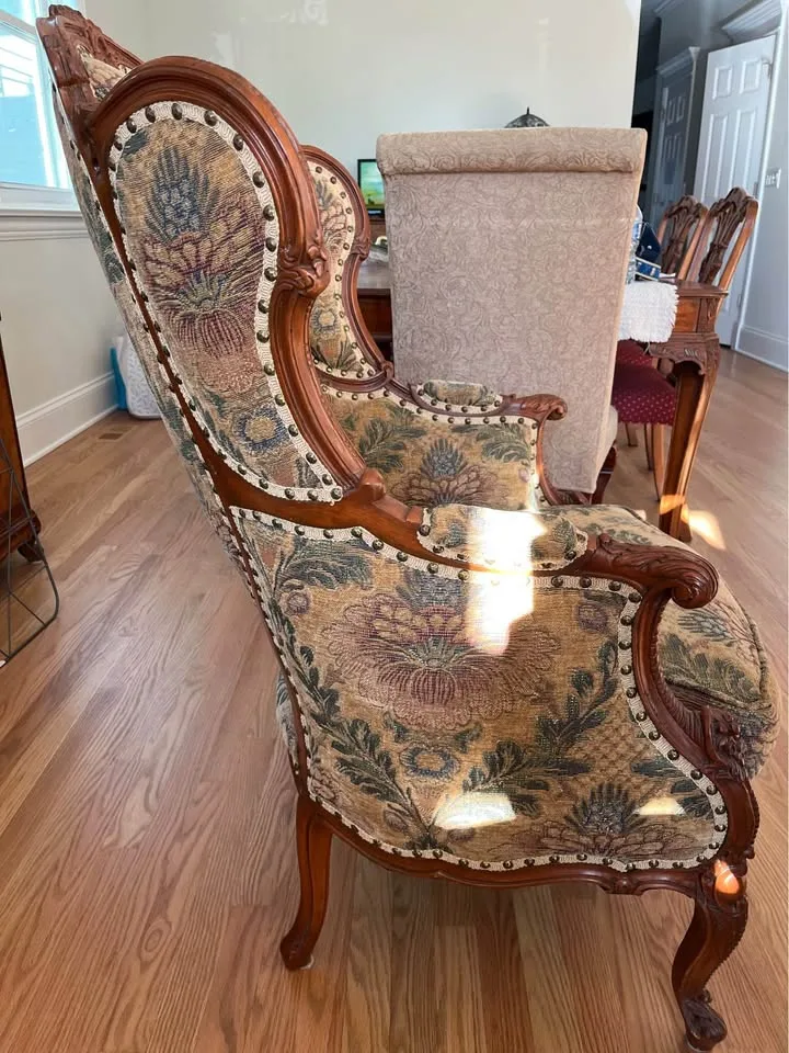 French Provincial Arm Chair, tall image indicator(4)